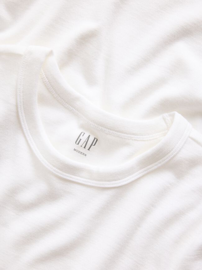 Modern Crewneck T-Shirt gap modern crewneck t shirt
