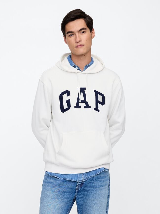 Relaxed Gap Logo Hoodie relaxed gap logo hoodie