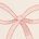 color Pink Bow