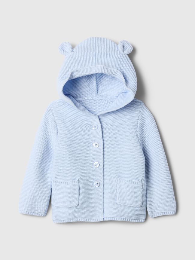 Baby Bear Garter Cardigan gap baby bear garter cardigan