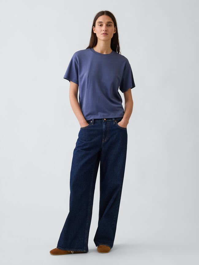 Supima¨ Cotton Relaxed T-Shirt gap supima cotton relaxed t shirt