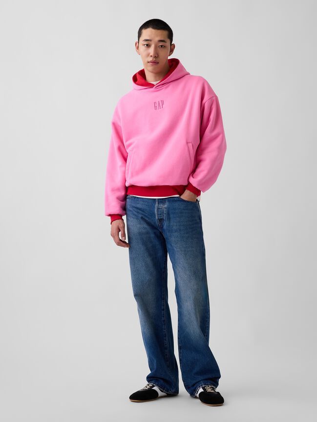 Adult VintageSoft Reversible Oversized Logo Hoodie gap adult vintagesoft reversible oversized logo hoodie