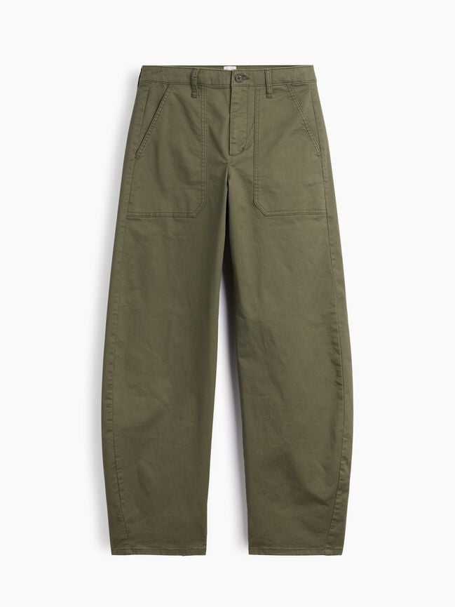 Mid Rise Barrel Khakis gap mid rise barrel khakis