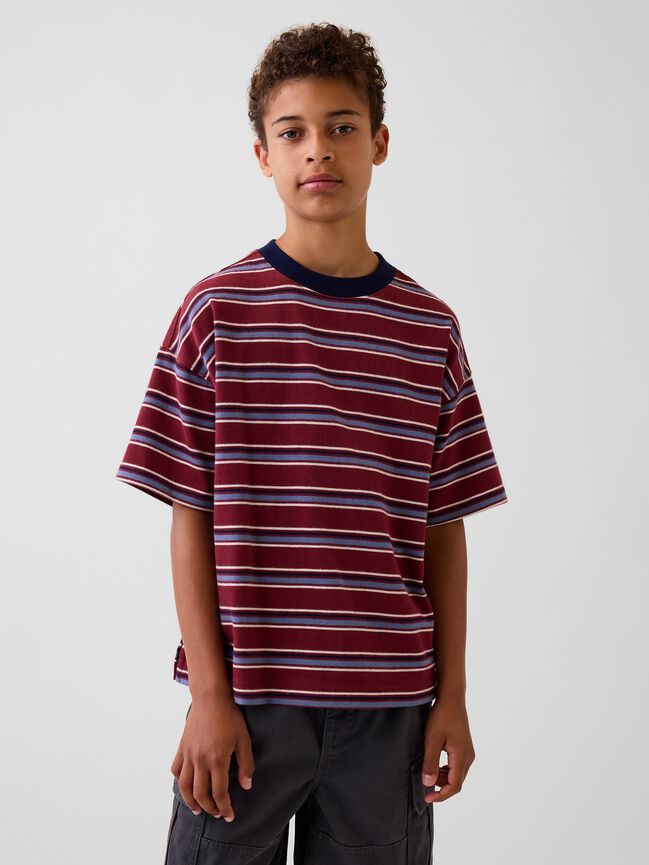 Kids Heavyweight Oversized T-Shirt gap kids heavyweight oversized t shirt
