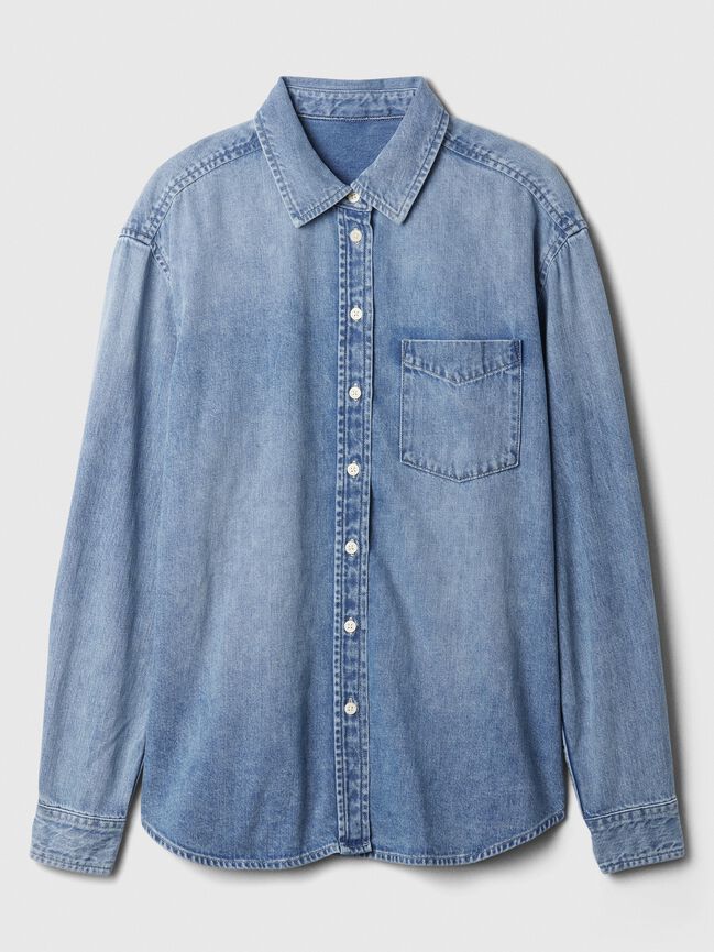 Denim Big Shirt gap denim big shirt