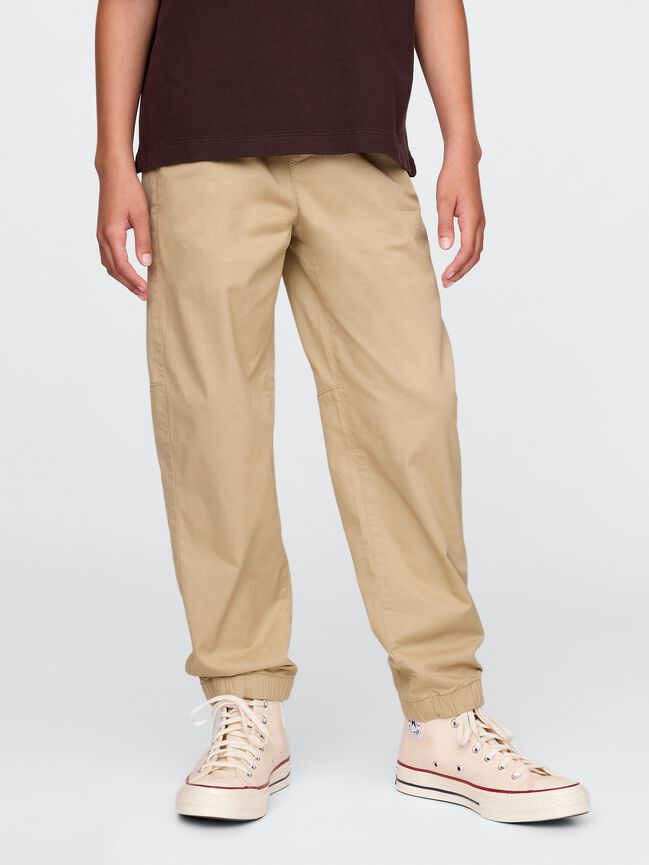 Kids Uniform Relaxed Joggers gap kids uniform relaxed joggers