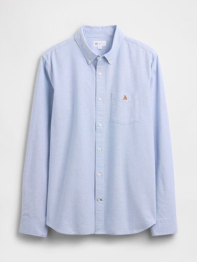 Oxford Shirt in Standard Fit gap oxford shirt in standard fit