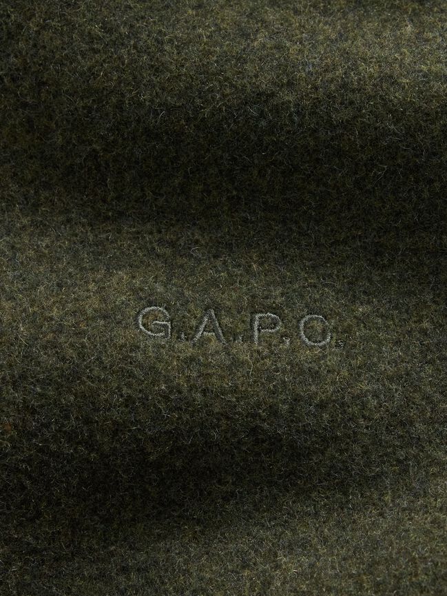 Gap × A.P.C. Oversized Wool-Blend Parka gap a p c oversized wool blend parka