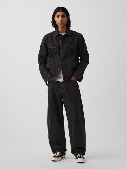 gap adult classic icon denim jacket gap adult classic icon denim jacket