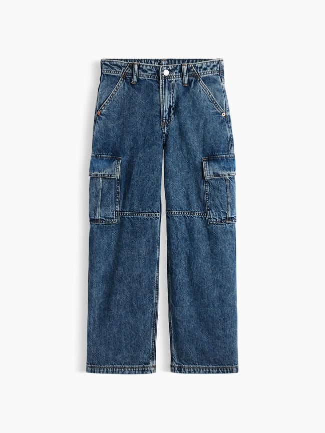 جينز فضفاض gap جينز فضفاض