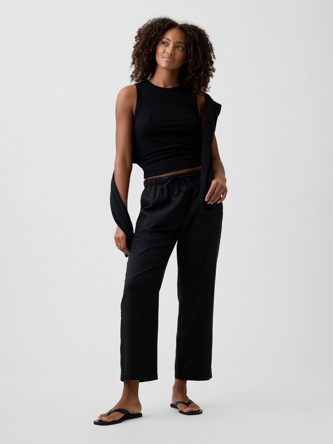 Mid Rise Easy Twill Pants gap mid rise easy twill pants