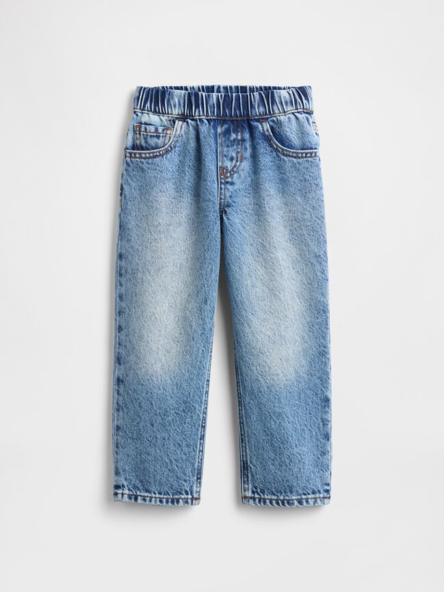 Baby & Toddler Pull-On Baggy Jeans gap baby toddler pull on baggy jeans