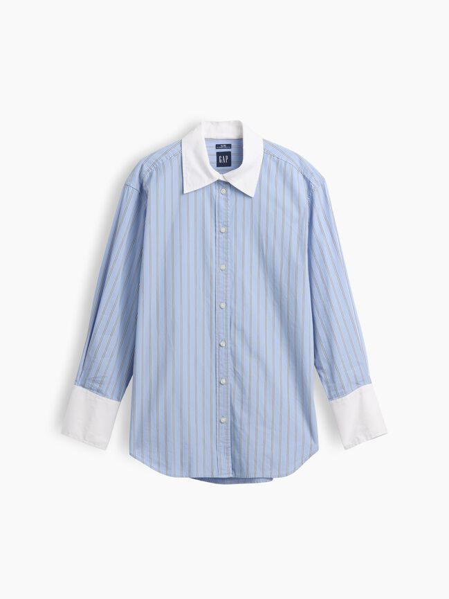 Poplin Big Shirt gap poplin big shirt