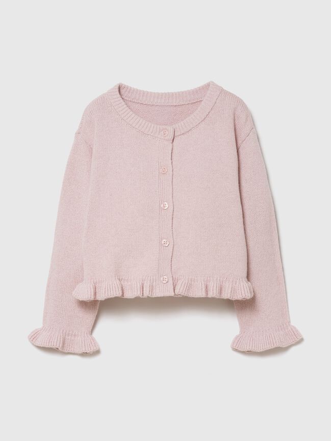 Baby & Toddler CashSoft Ruffle Cardigan Sweater gap baby toddler cashsoft ruffle cardigan sweater
