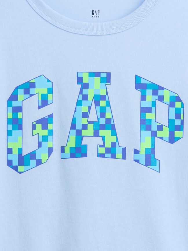 تي شيرت مطبوع للأطفال (عبوة من قطعتين) gap تي شيرت مطبوع للأطفال عبوة من قطعتين