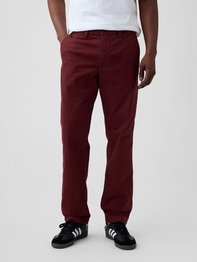 Essential Khakis in Straight Fit with GapFlex essential khakis in straight fit with gapflex