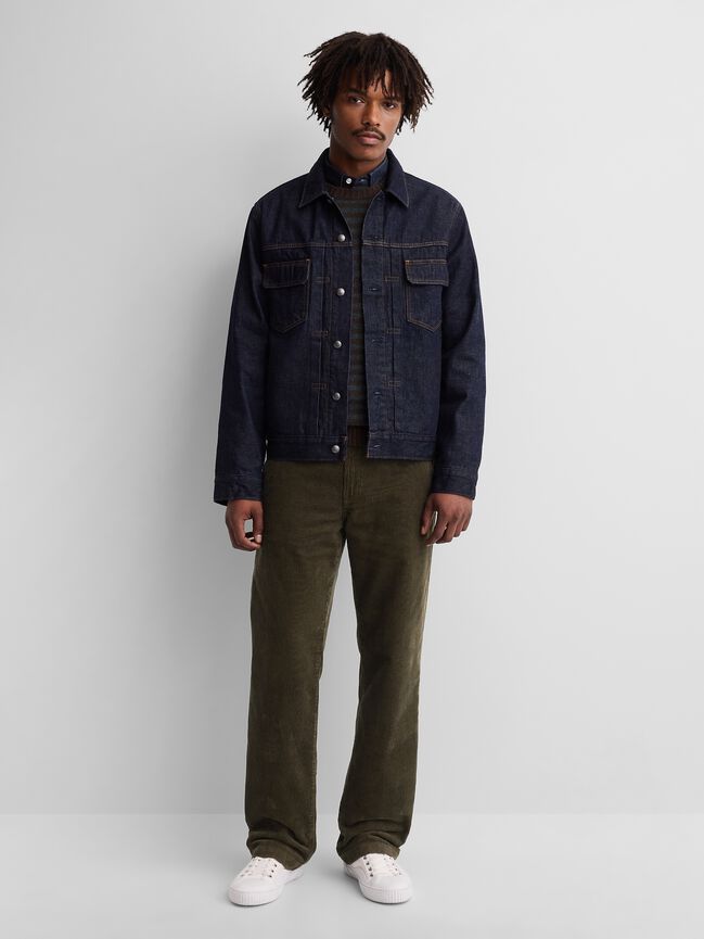 Gap × A.P.C. Corduroy Relaxed Straight Pants gap a p c corduroy relaxed straight pants