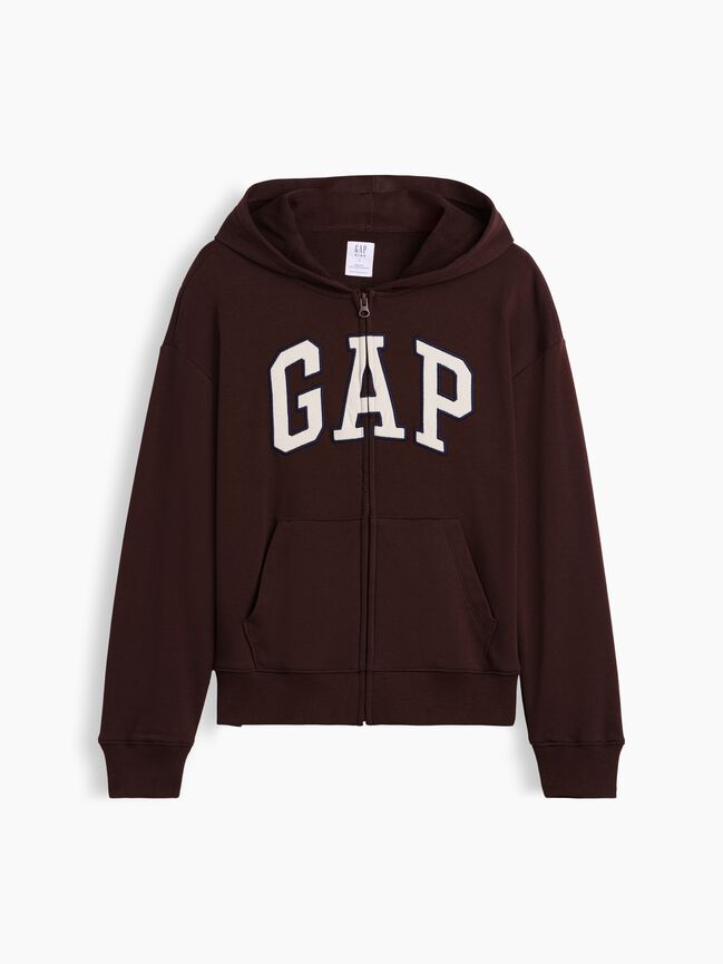 Kids Relaxed Gap Logo French Terry Zip Hoodie kids relaxed gap logo french terry zip hoodie