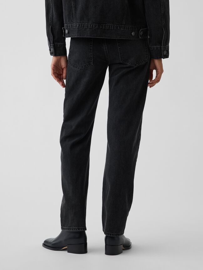 Mid Rise Straight Taper Jeans gap mid rise straight taper jeans