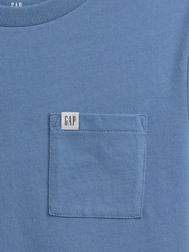 Kids Logo Pocket T-Shirt gap kids logo pocket t shirt