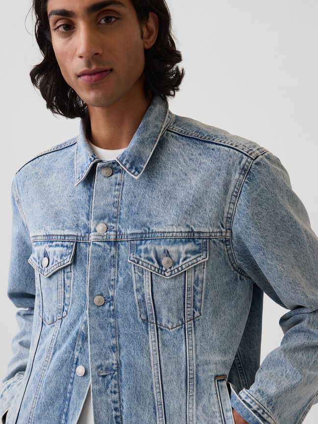 Classic Icon Denim Jacket gap classic icon denim jacket