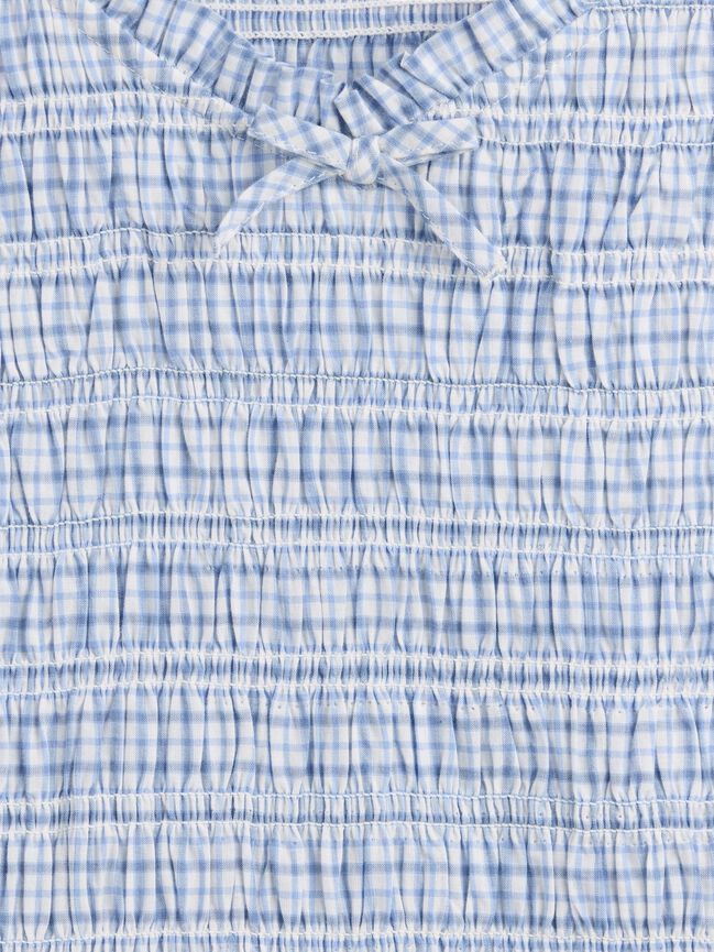 Kids Smocked Print Dress gap kids smocked print dress