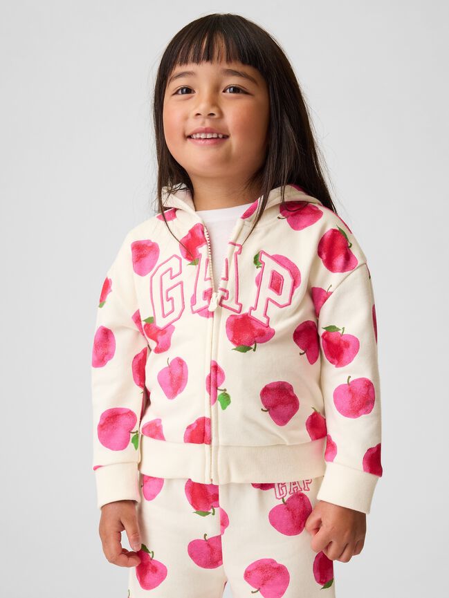 babyGap Relaxed Logo Zip Hoodie babygap relaxed logo zip hoodie