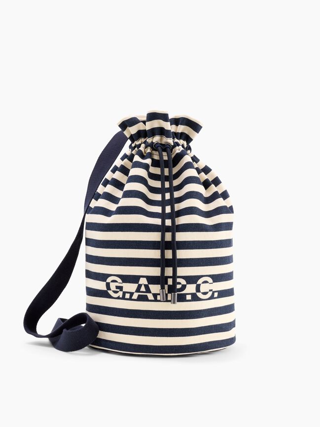 Gap × A.P.C. Logo Bucket Bag gap a p c logo bucket bag
