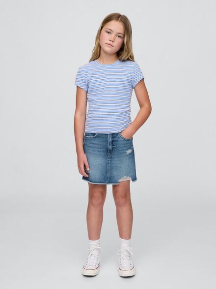 gap kids high rise denim skirt gap kids high rise denim skirt