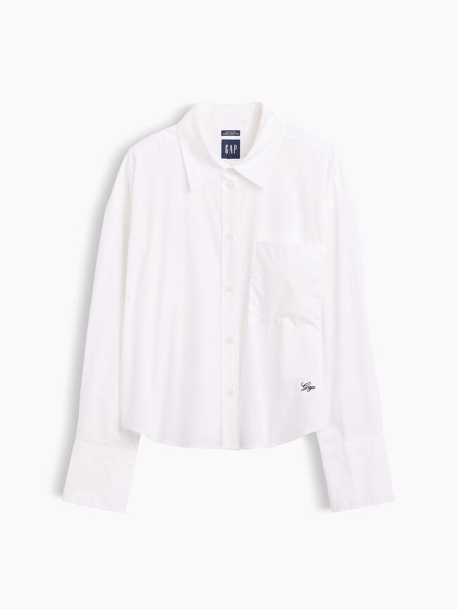 قميص كم طويل gap قميص كم طويل