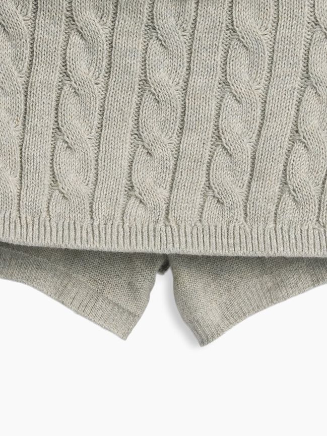 Kids 100% Cotton Cable-Knit Sweater Skort gap kids 100 cotton cable knit sweater skort
