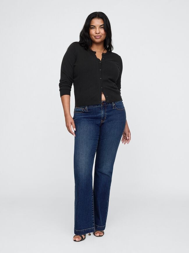 Low Rise Long & Lean Jeans gap low rise long lean jeans