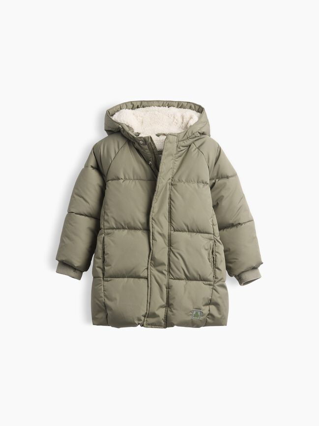 Baby & Toddler Sherpa-Lined Heavyweight Puffer Coat gap baby toddler sherpa lined heavyweight puffer coat