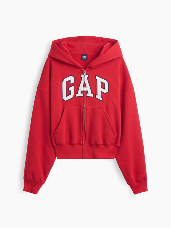 VintageSoft Oversized Gap Logo Zip Hoodie vintagesoft oversized gap logo zip hoodie
