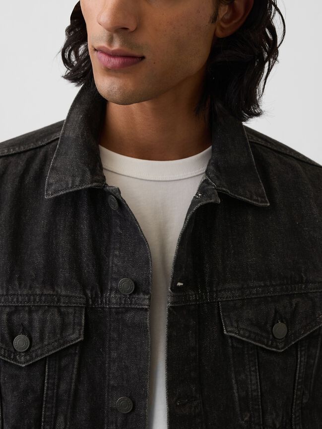 Adult Classic Icon Denim Jacket gap adult classic icon denim jacket