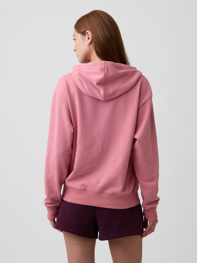Relaxed Gap Logo Zip Hoodie relaxed gap logo zip hoodie