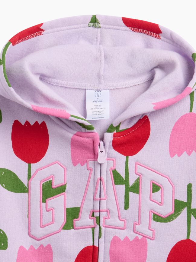 babyGap Relaxed Print Logo Hoodie babygap relaxed print logo hoodie