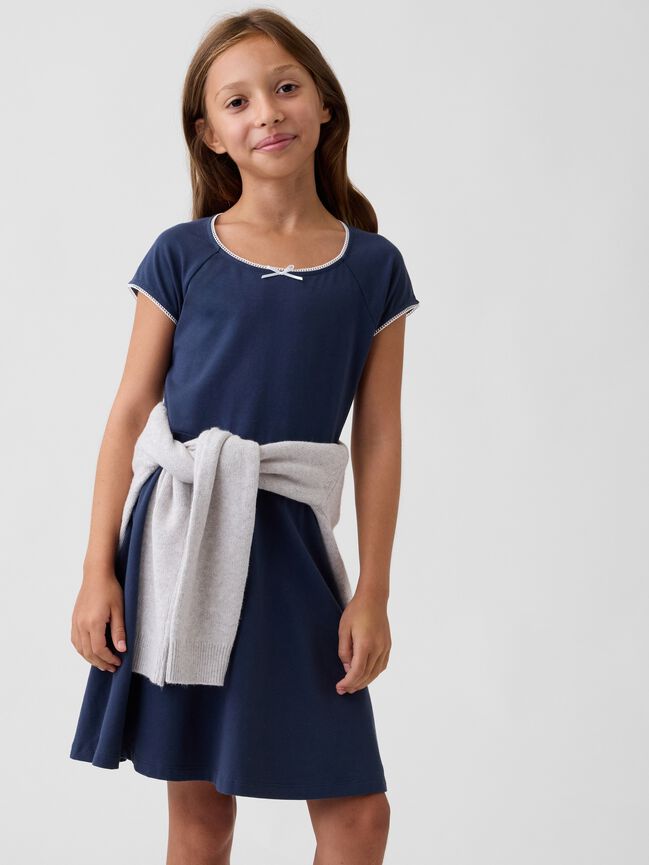 فستان جيرسيه للأطفال gap فستان جيرسيه للأطفال