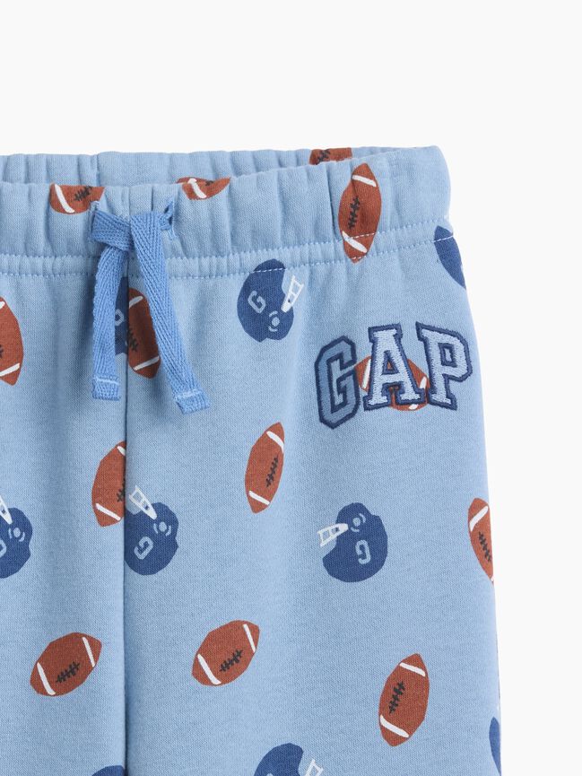 بنطلون جوجر babyGap مريح سهل الارتداء بشعار بنطلون جوجر babygap مريح سهل الارتداء بشعار
