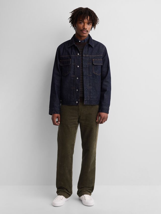 Gap × A.P.C. Corduroy Relaxed Straight Pants gap a p c corduroy relaxed straight pants