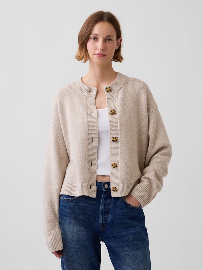 CashSoft Oversized Chunky Cardigan gap cashsoft oversized chunky cardigan