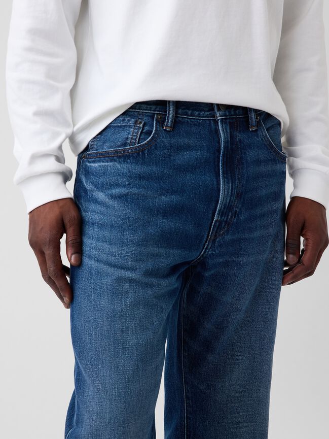 جينز فضفاض gap جينز فضفاض