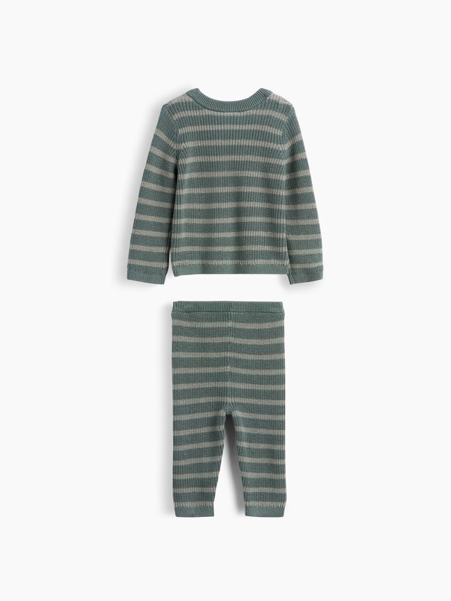 Baby Stripe Sweater Set gap baby stripe sweater set