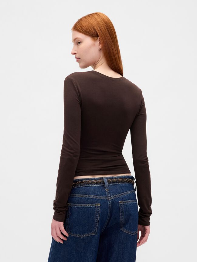 CloseKnit Jersey T-Shirt gap closeknit jersey t shirt