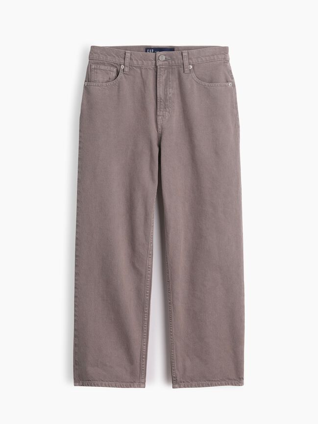 Low Slung Relaxed Straight Crop Jeans gap low slung relaxed straight crop jeans