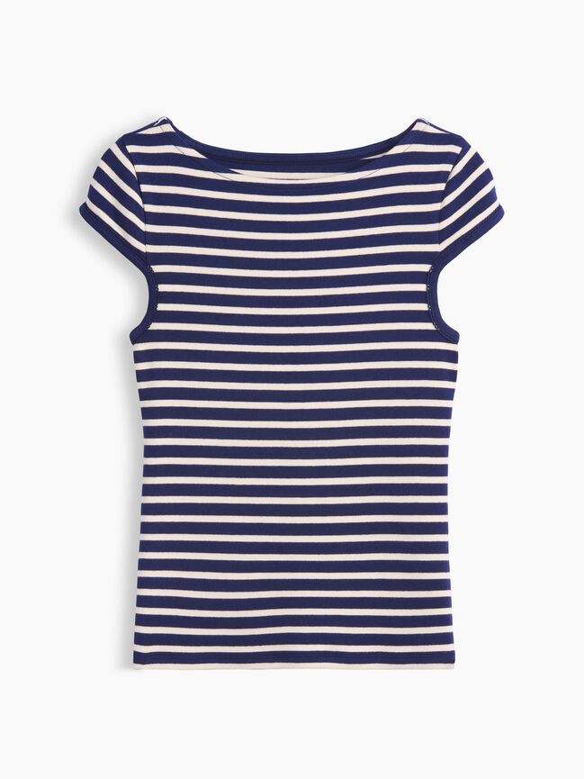 Modern Boatneck T-Shirt gap modern boatneck t shirt