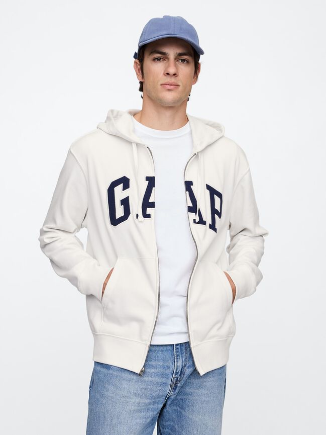 Gap Logo Zip Hoodie gap logo zip hoodie