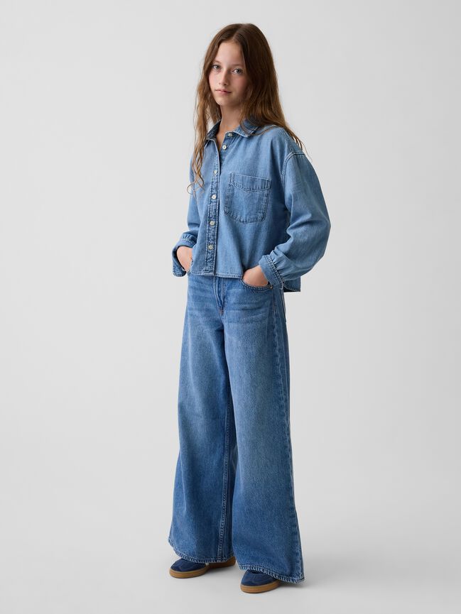 Kids Low Rise Baggy Jeans gap kids low rise baggy jeans