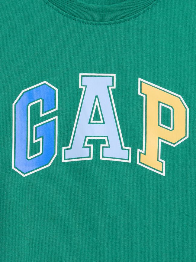 تي شيرت babyGap بشعار (عبوة من قطعتين) تي شيرت babygap بشعار عبوة من قطعتين