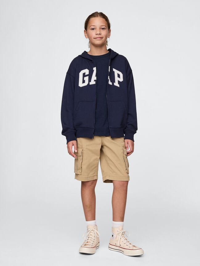 هودي مريح بسحاب للأطفال بشعار Gap هودي مريح بسحاب للأطفال بشعار gap